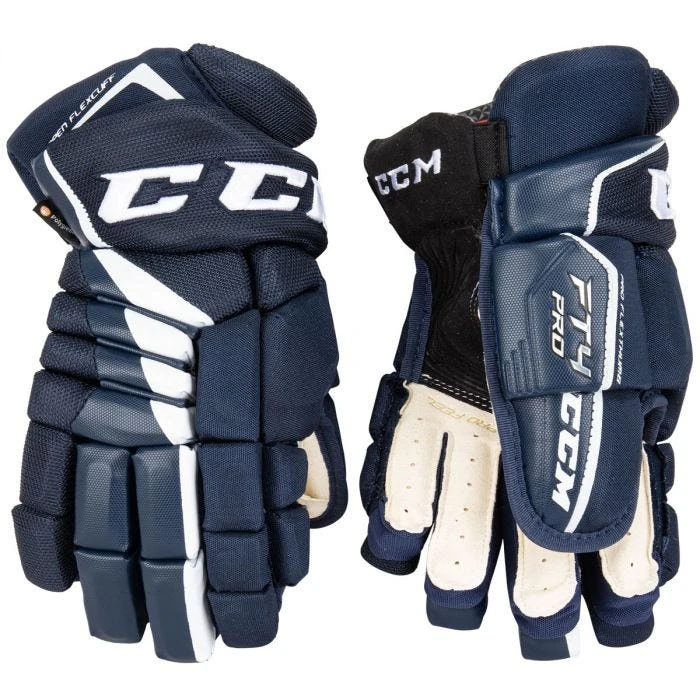 CCM JetSpeed FT4 Pro Junior Hockey Gloves 2 CCM JetSpeed FT4 Pro Junior Hockey Gloves - Image 2