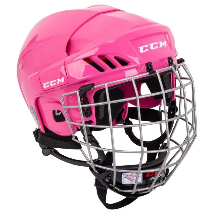 CCM 50 Combo Hockey Helmet 3 CCM 50 Combo Hockey Helmet - Image 3