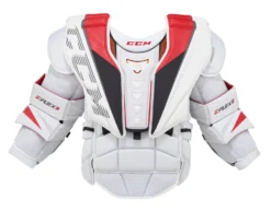 CCM EFLEX5 Senior Goalie Chest Protector (White)