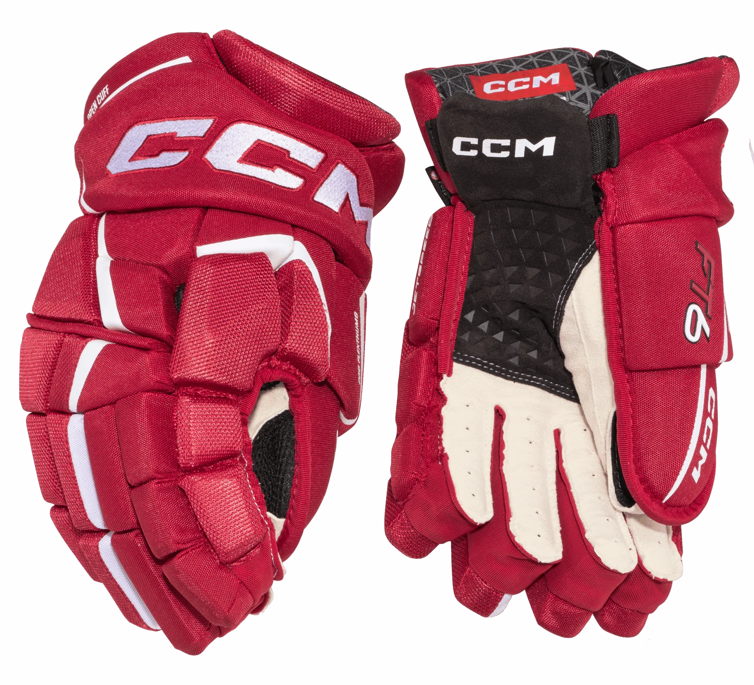 CCM JetSpeed FT6 Senior Hockey Gloves 1 CCM JetSpeed FT6 Senior Hockey Gloves