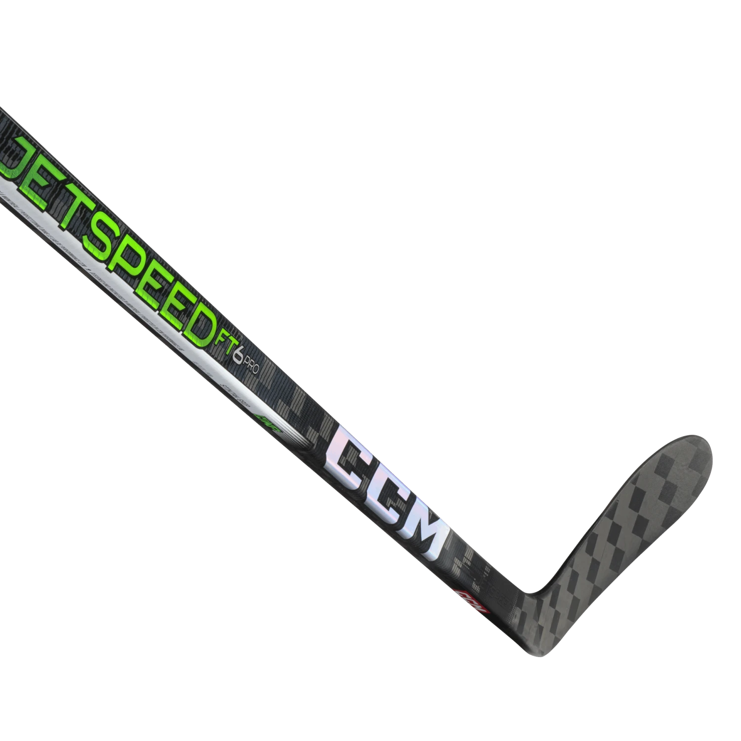 CCM JetSpeed FT6 Pro Intermediate Hockey Stick (Green) 3 CCM JetSpeed FT6 Pro Intermediate Hockey Stick (Green) - Image 3