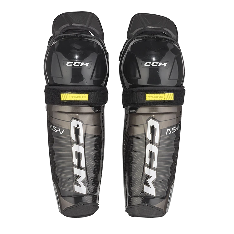 CCM Tacks AS-V Senior Shin Guards 2 CCM Tacks AS-V Senior Shin Guards - Image 2